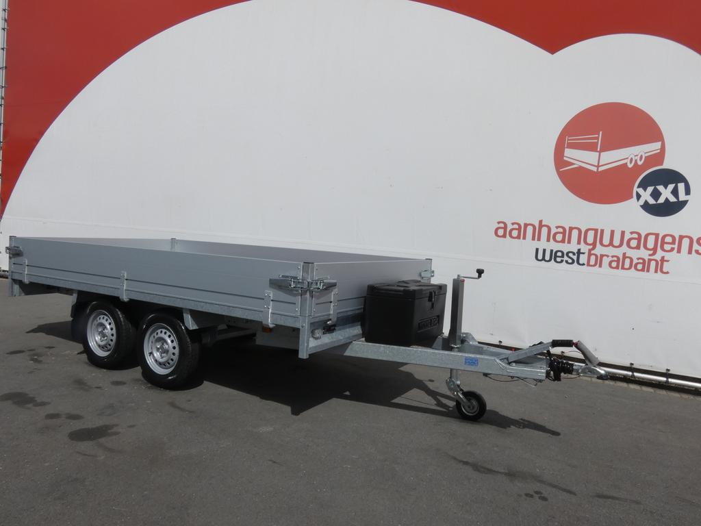 Anssems Plateauwagen tandemas 325x178cm 2000kg